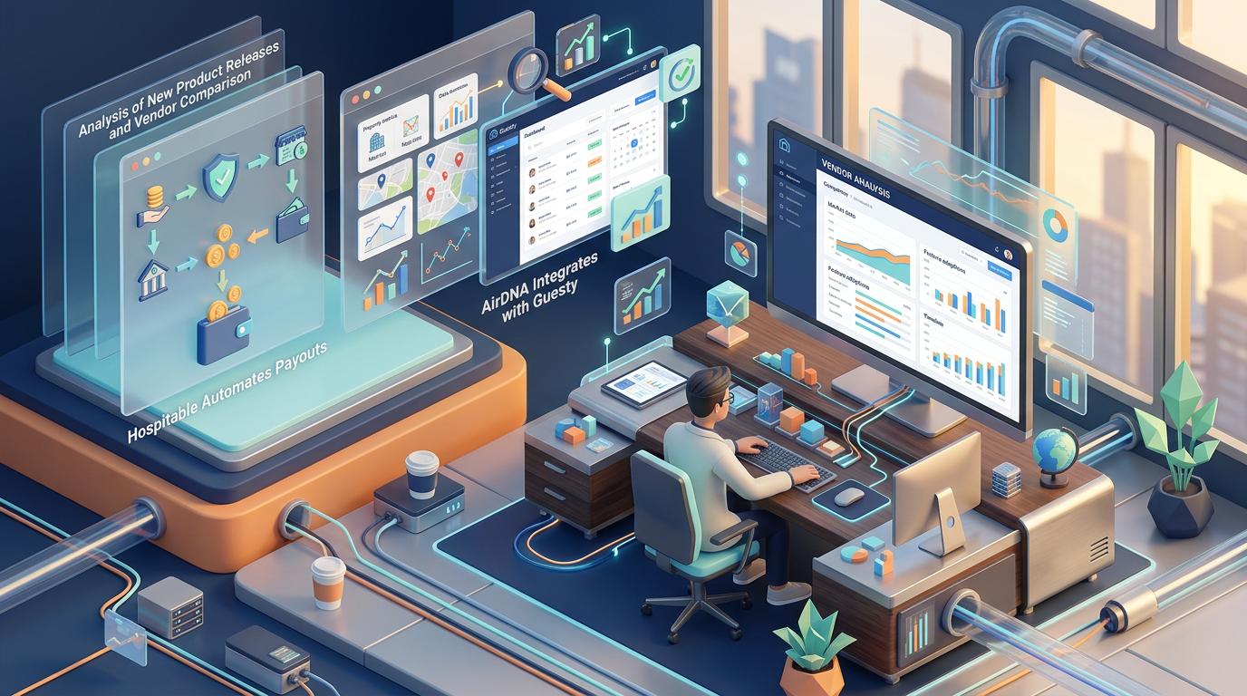 Hospitable Automates Payouts and AirDNA Integrates with Guesty